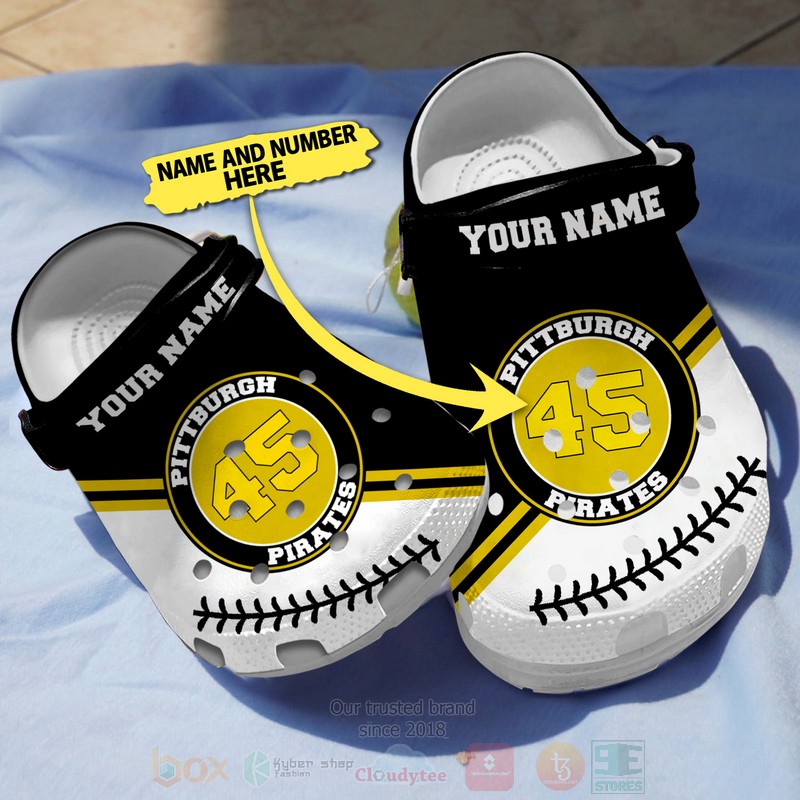 footwearmerch pittsburgh pirates mlb sport crocs crocband clogs shoes comfortable for men women and kids kpbae