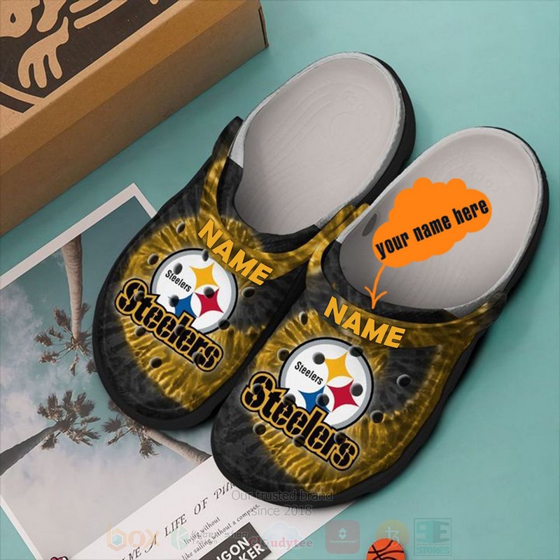 footwearmerch pittsburgh steelers nfl sport crocs crocband clogs shoes comfortable for men women and kids csksg