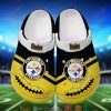footwearmerch pittsburgh steelers nfl sport crocs crocband clogs shoes comfortable for men women and kids lk8ut
