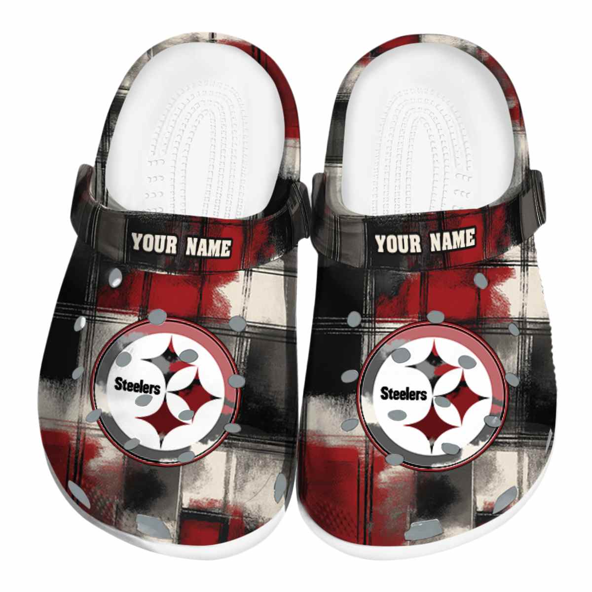 footwearmerch pittsburgh steelers nfl sport crocs crocband clogs shoes comfortable for men women and kids p9ptd