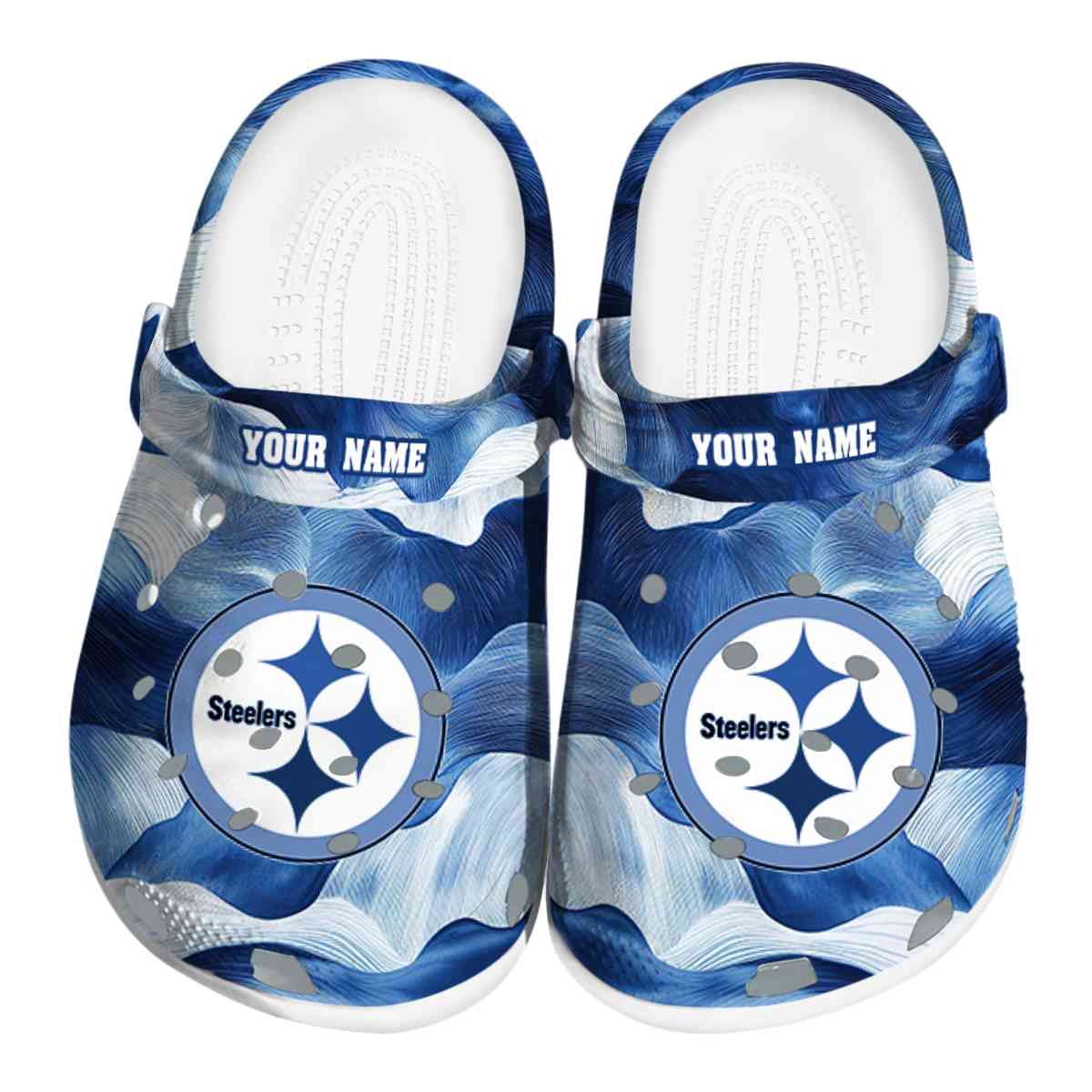 footwearmerch pittsburgh steelers nfl sport crocs crocband clogs shoes comfortable for men women and kids y4df7