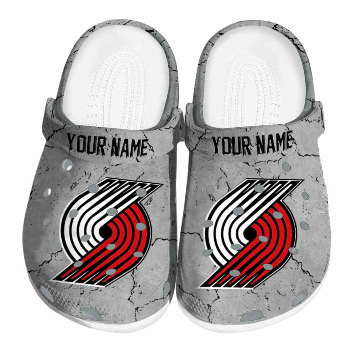 footwearmerch portland trail blazers nba sport crocs crocband clogs shoes comfortable for men women and kids 4mjbu