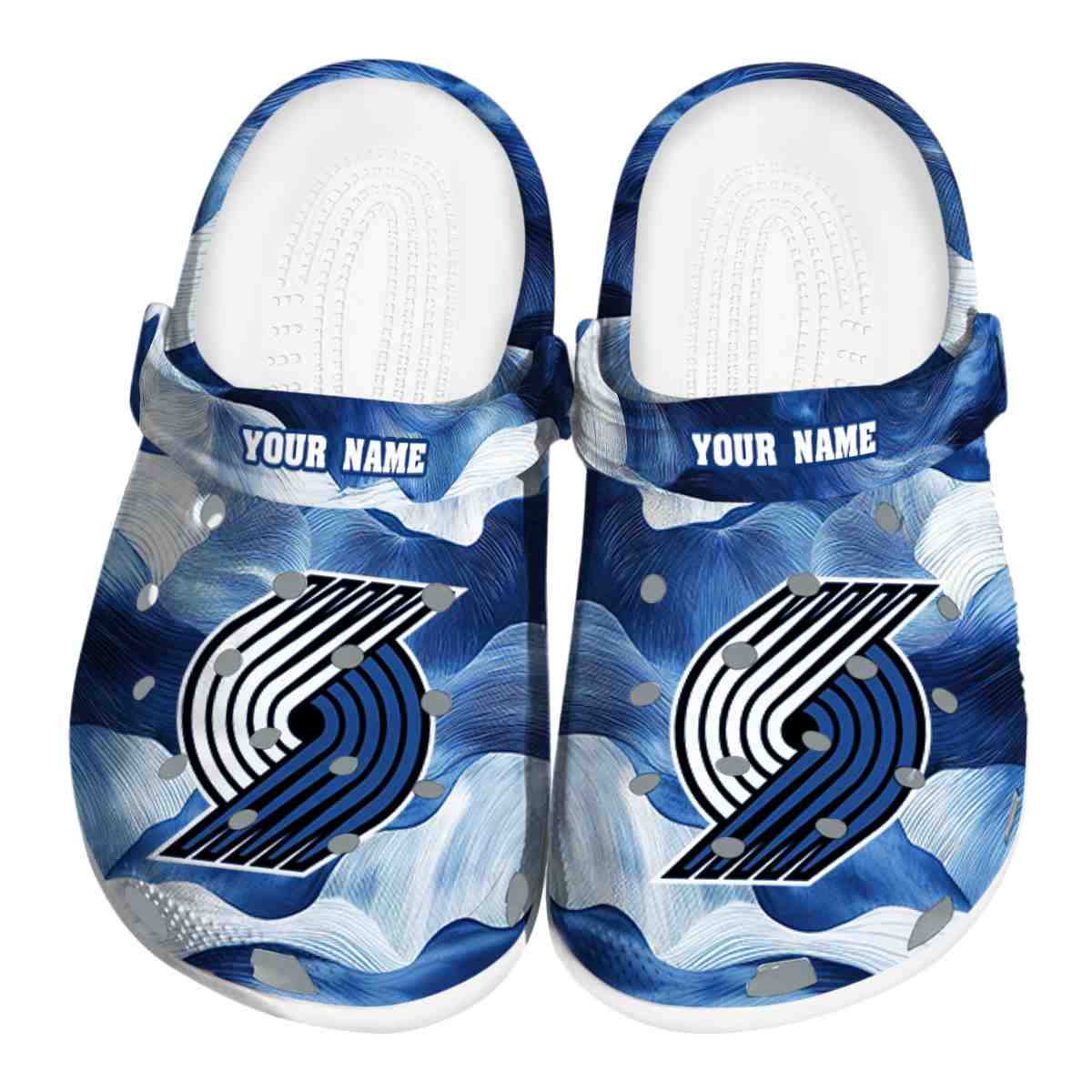 footwearmerch portland trail blazers nba sport crocs crocband clogs shoes comfortable for men women and kids 7di8d