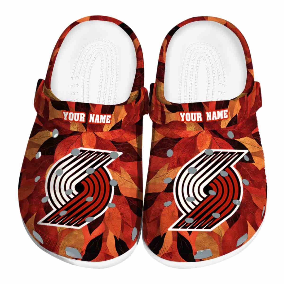 footwearmerch portland trail blazers nba sport crocs crocband clogs shoes comfortable for men women and kids ii19u