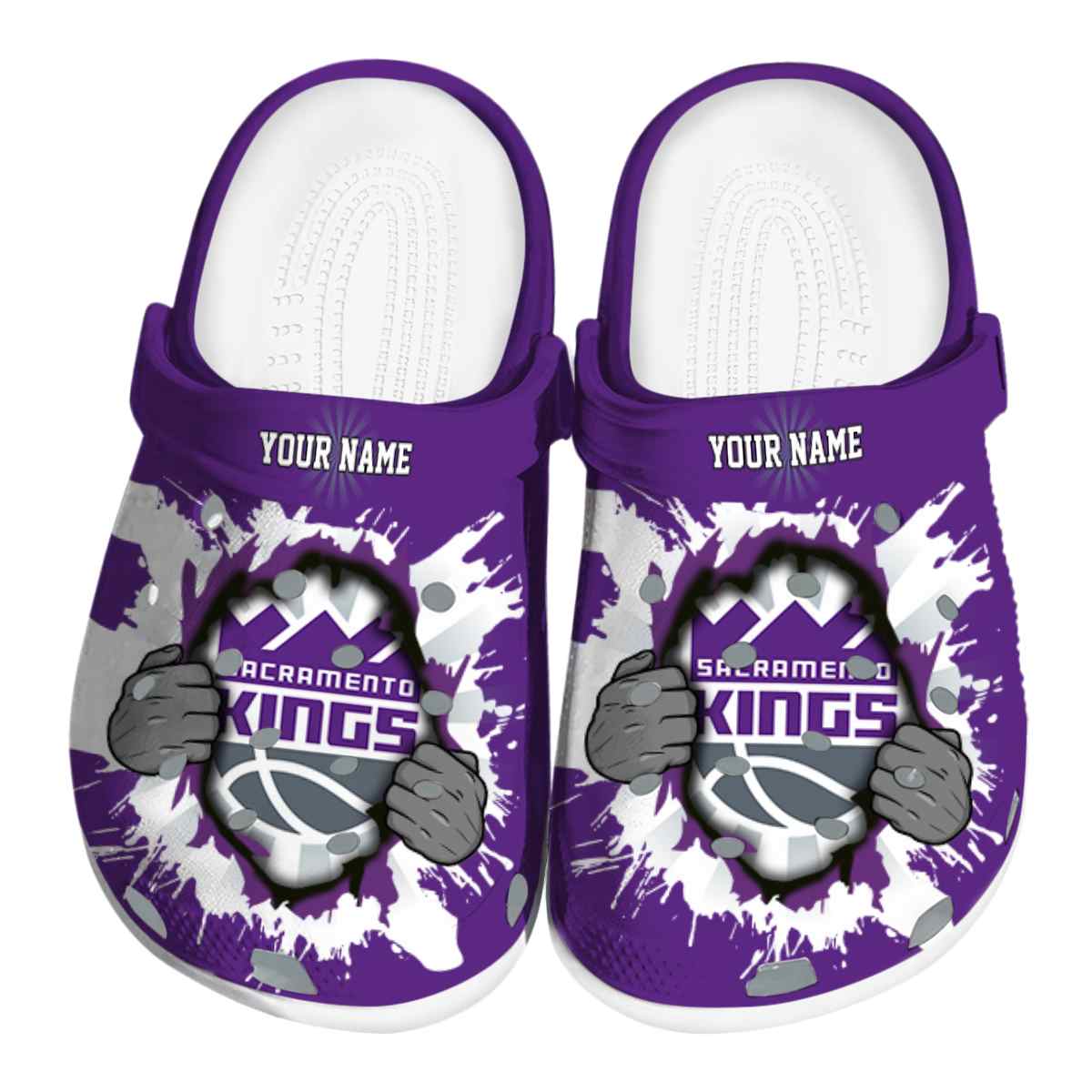 footwearmerch sacramento kings nba sport crocs crocband clogs shoes comfortable for men women and kids igzdr