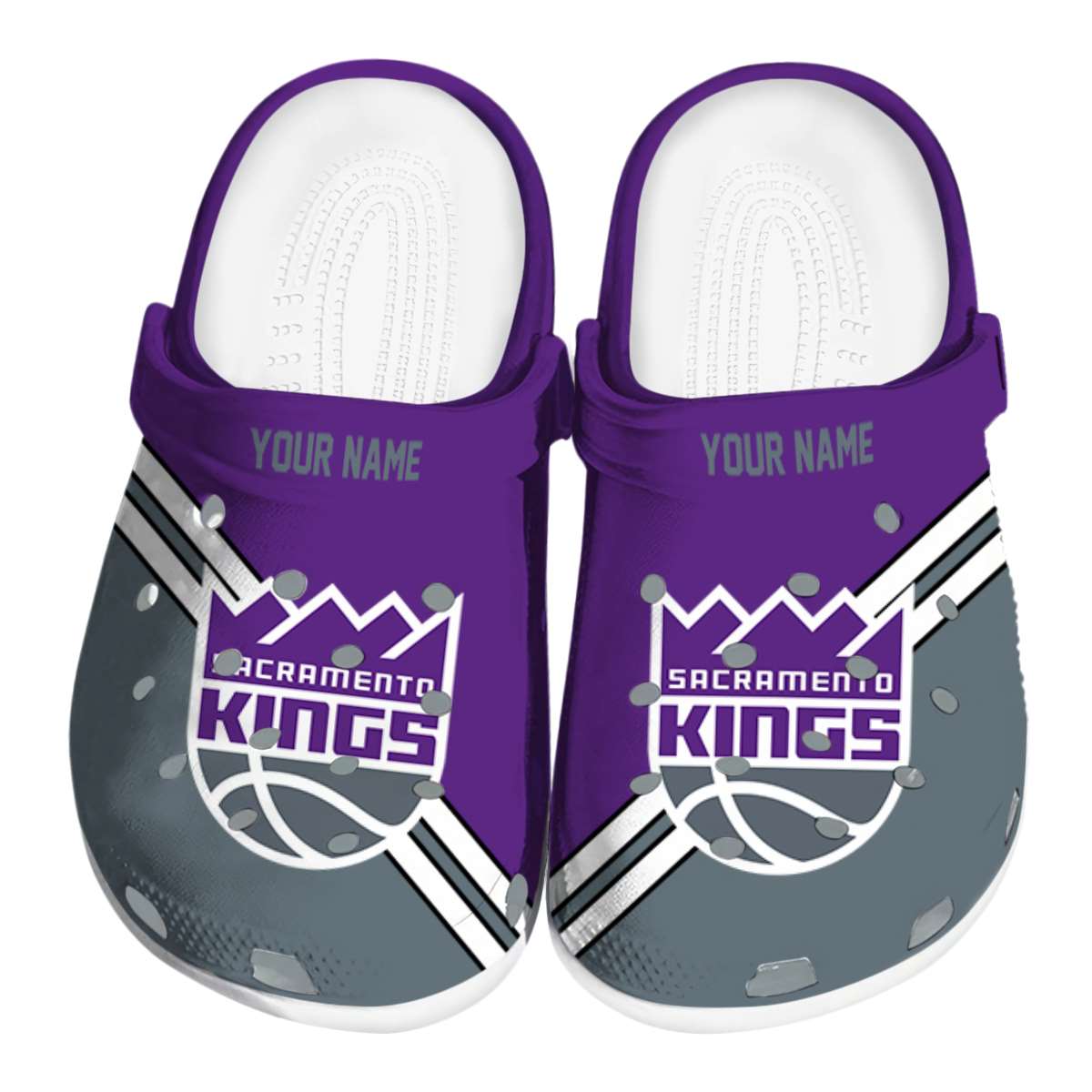 footwearmerch sacramento kings nba sport crocs crocband clogs shoes comfortable for men women and kids mryla