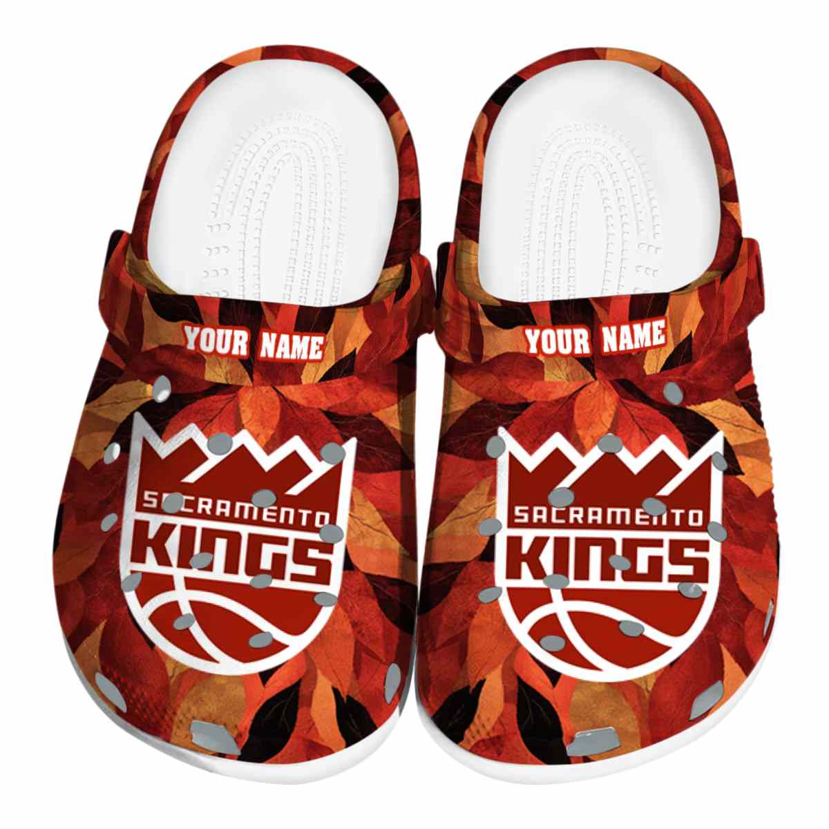 footwearmerch sacramento kings nba sport crocs crocband clogs shoes comfortable for men women and kids qztyd