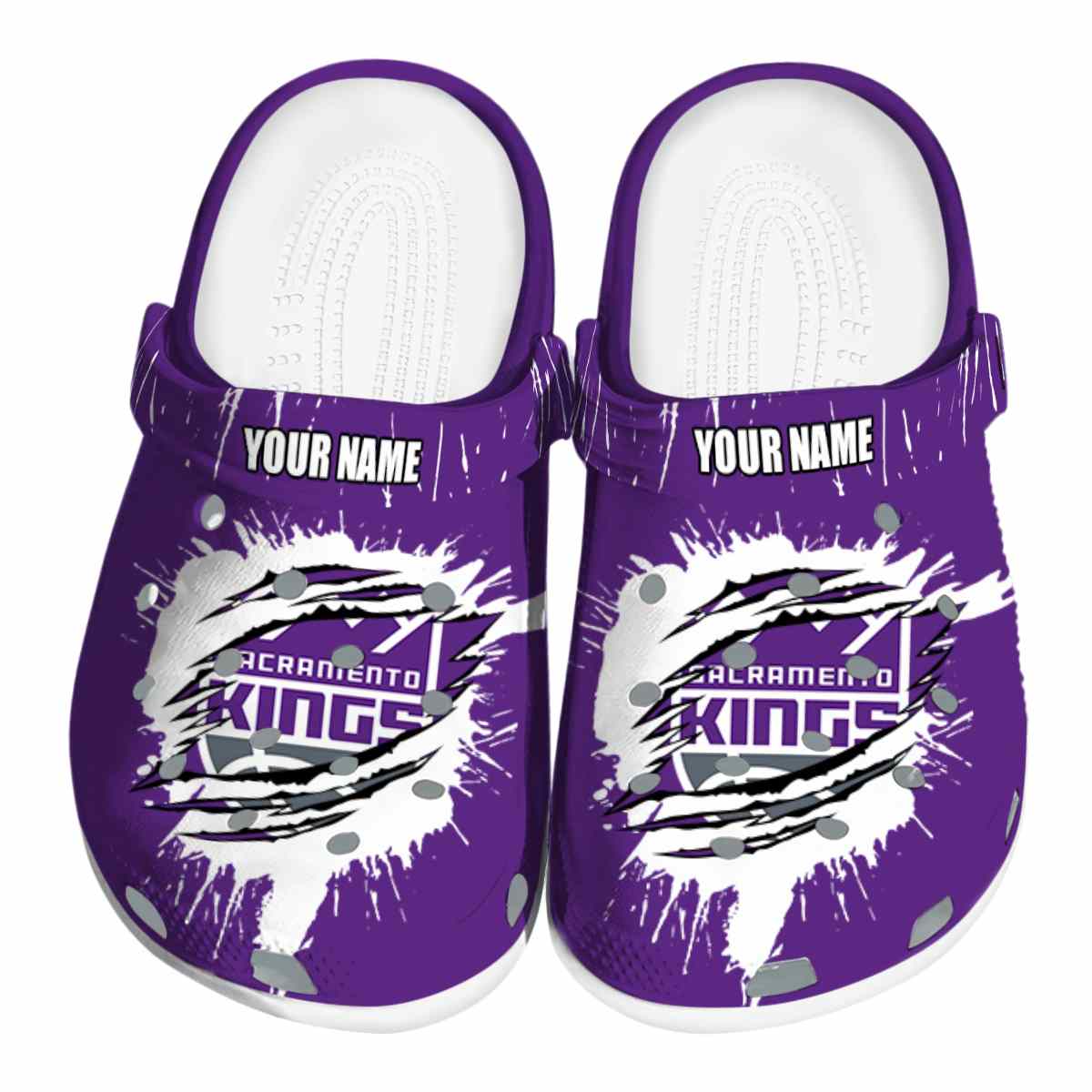 footwearmerch sacramento kings nba sport crocs crocband clogs shoes comfortable for men women and kids yw13r