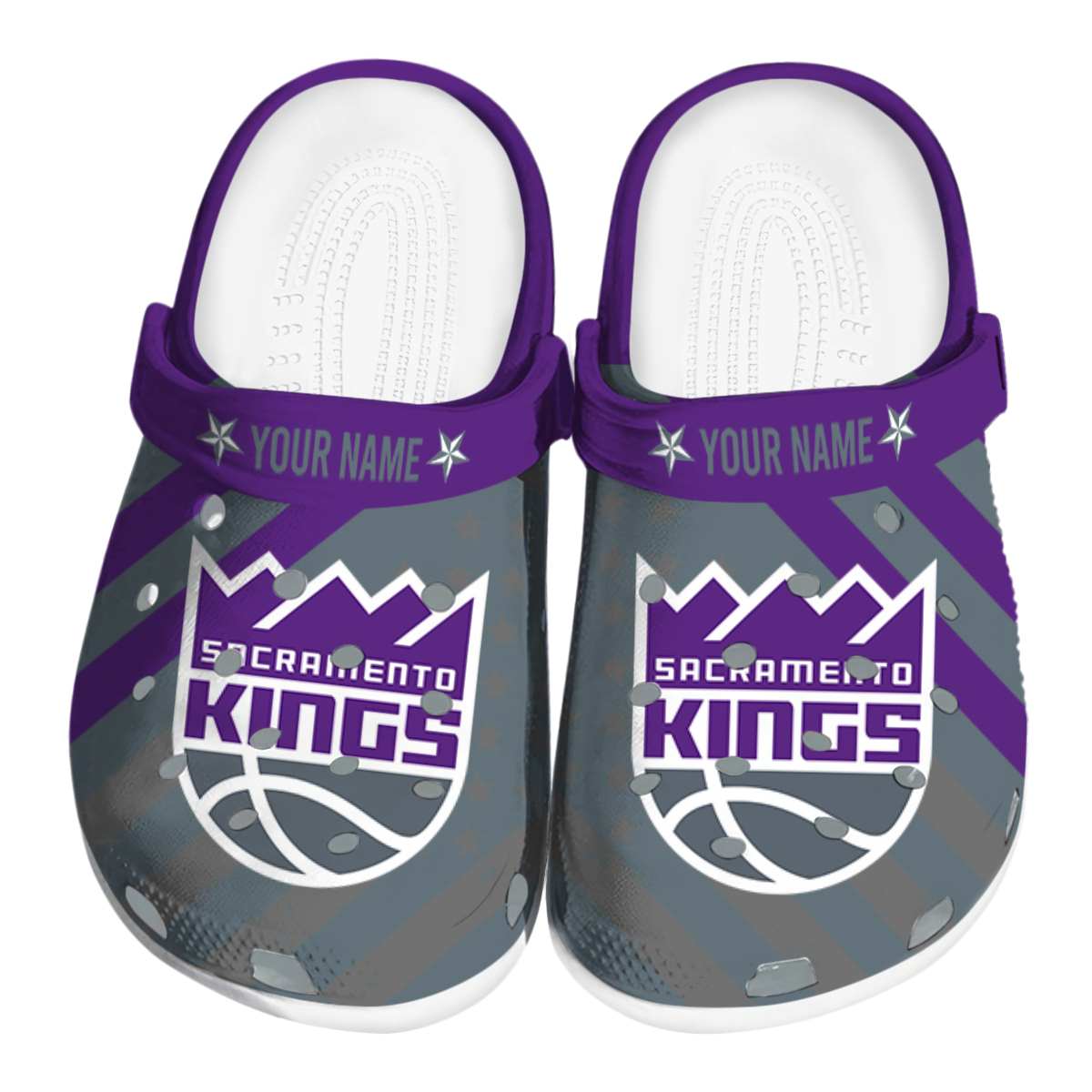 footwearmerch sacramento kings nba sport crocs crocband clogs shoes comfortable for men women and kids zeefa
