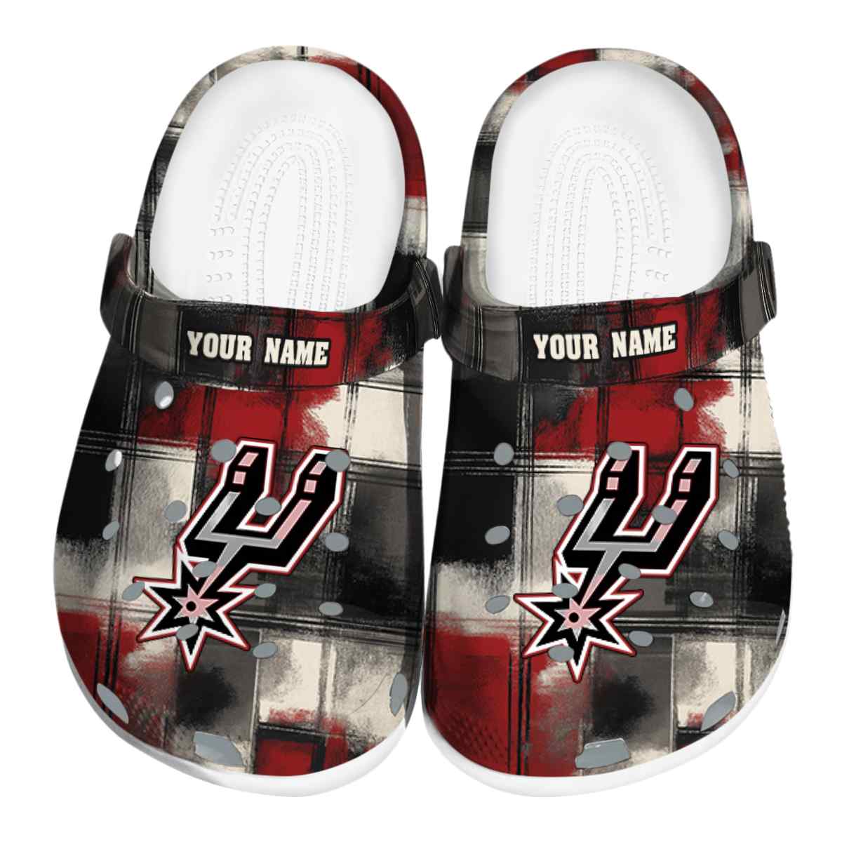 footwearmerch san antonio spurs nba sport crocs crocband clogs shoes comfortable for men women and kids ac6pu
