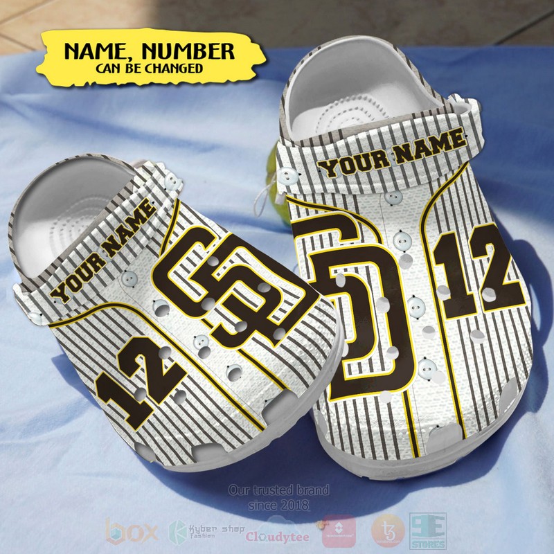 footwearmerch san diego padres mlb sport crocs crocband clogs shoes comfortable for men women and kids awvbp