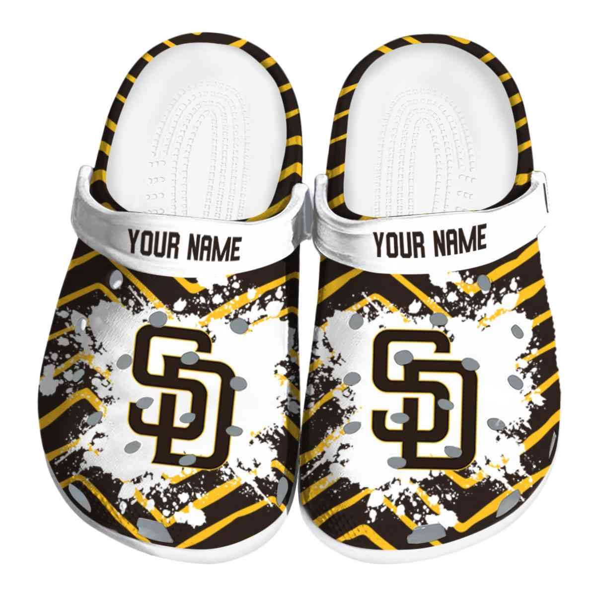footwearmerch san diego padres mlb sport crocs crocband clogs shoes comfortable for men women and kids ouhj7