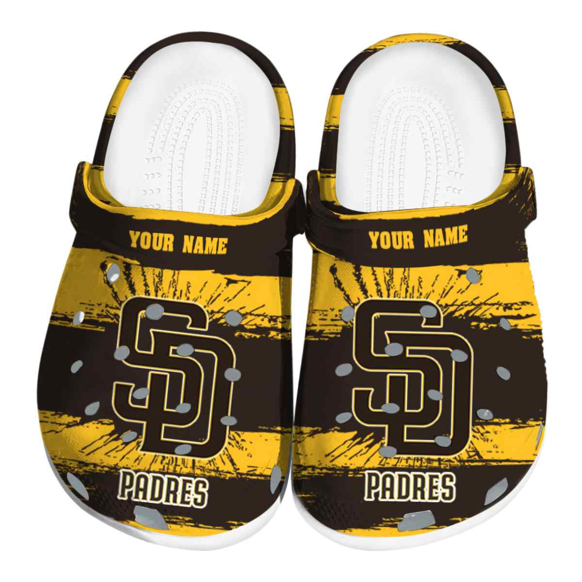 footwearmerch san diego padres mlb sport crocs crocband clogs shoes comfortable for men women and kids tyiib