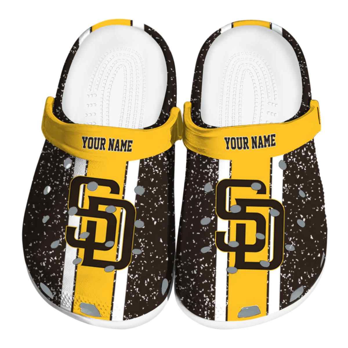 footwearmerch san diego padres mlb sport crocs crocband clogs shoes comfortable for men women and kids x0y4y