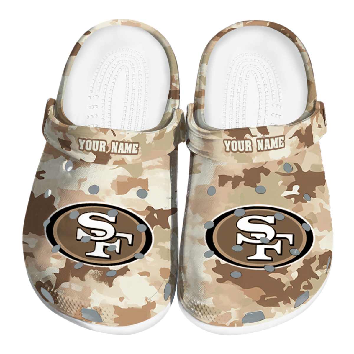 footwearmerch san francisco 49ers nfl sport crocs crocband clogs shoes comfortable for men women and kids ytgqt