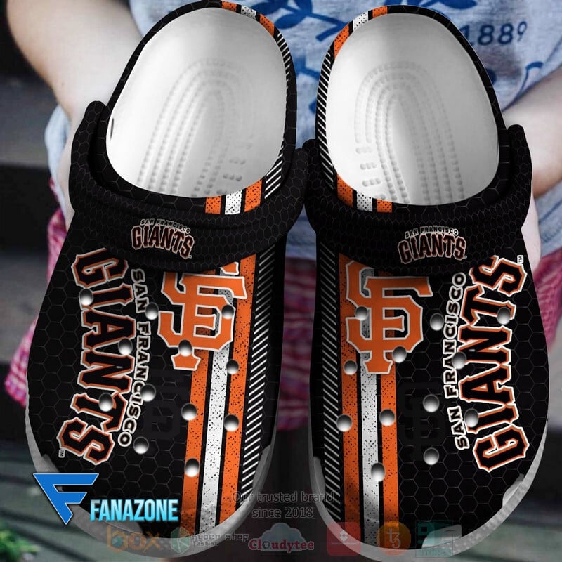 footwearmerch san francisco giants mlb sport crocs clogs crocband shoes comfortable for men women and kids icfek