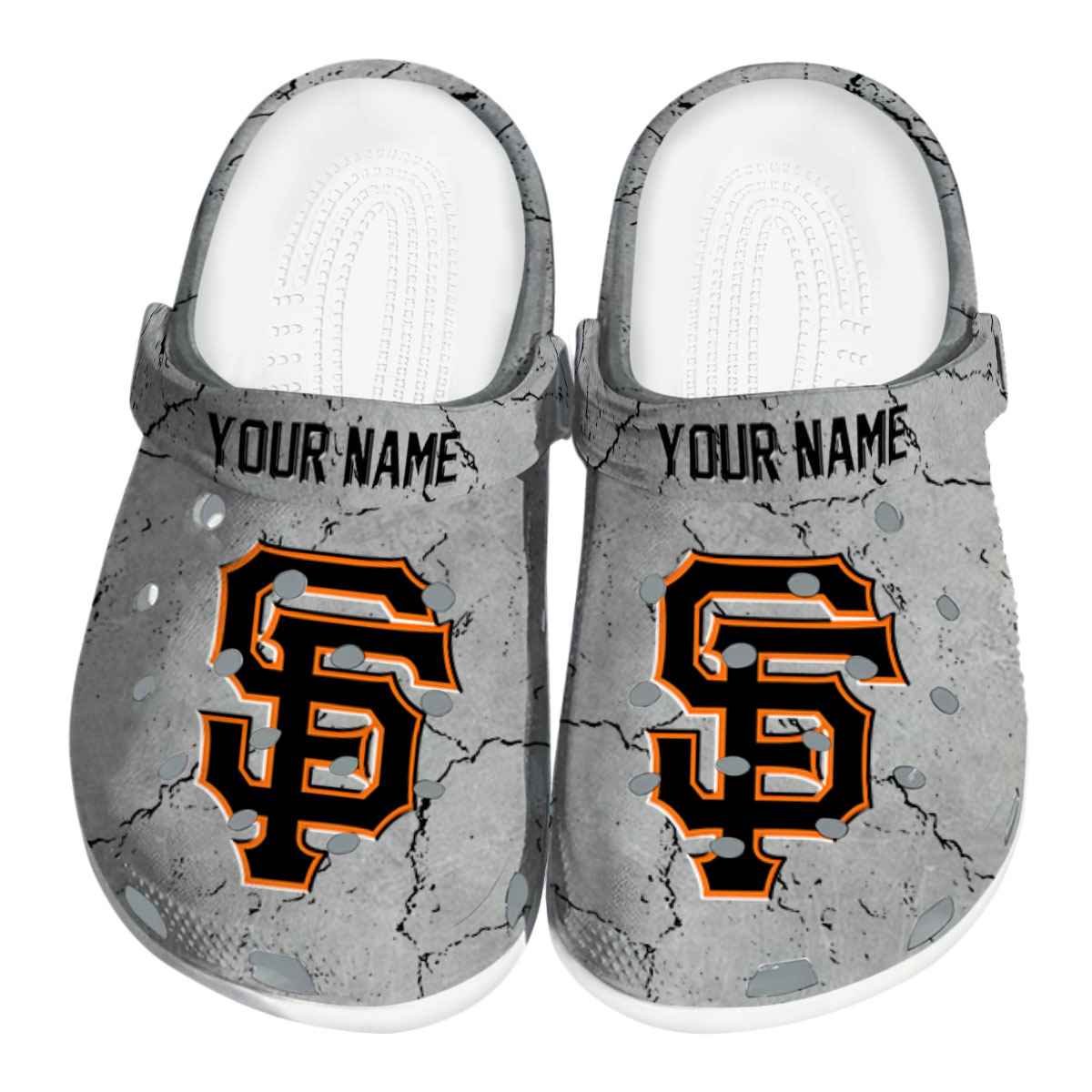 footwearmerch san francisco giants mlb sport crocs crocband clogs shoes comfortable for men women and kids o0hcf
