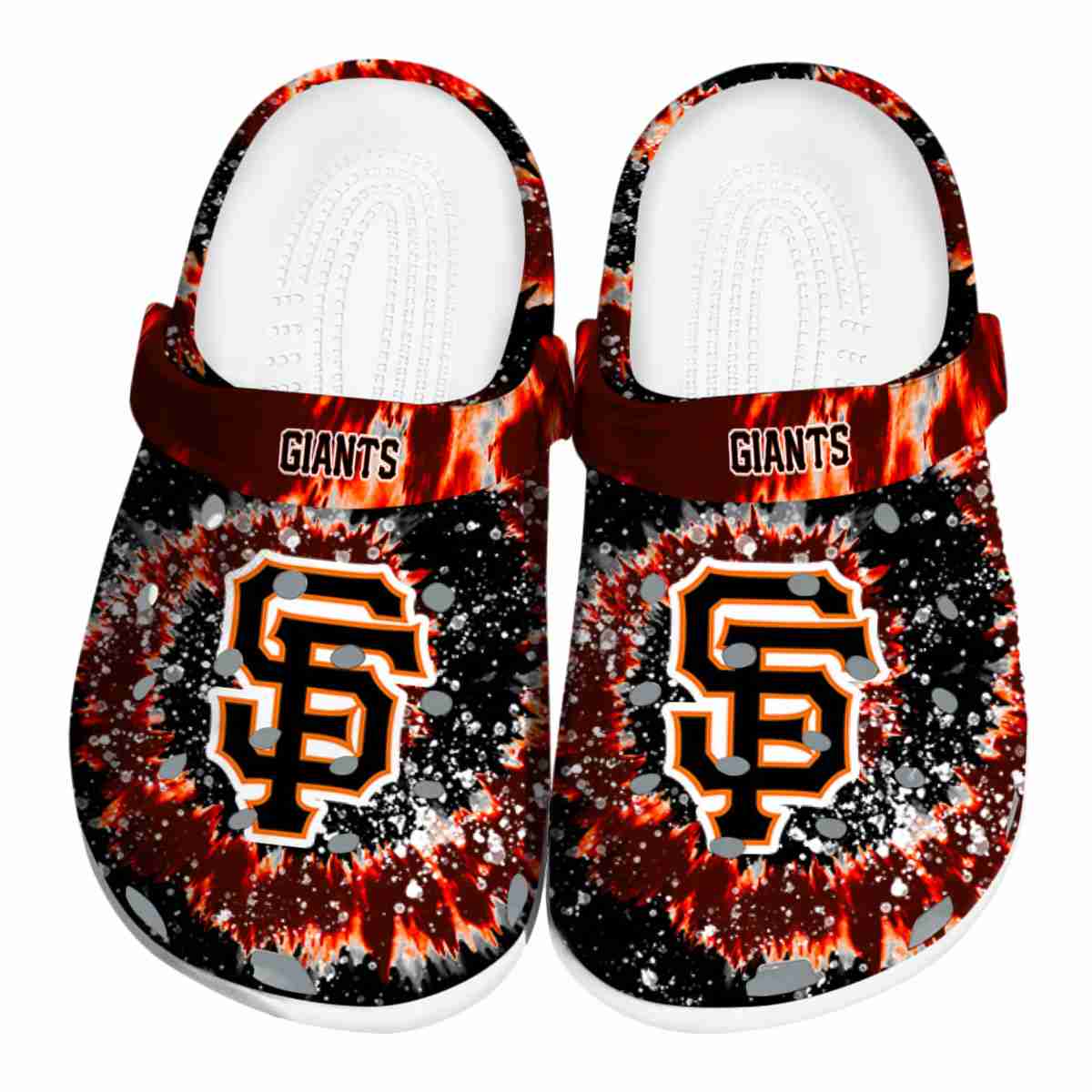 footwearmerch san francisco giants mlb sport crocs crocband clogs shoes comfortable for men women and kids rlgsy