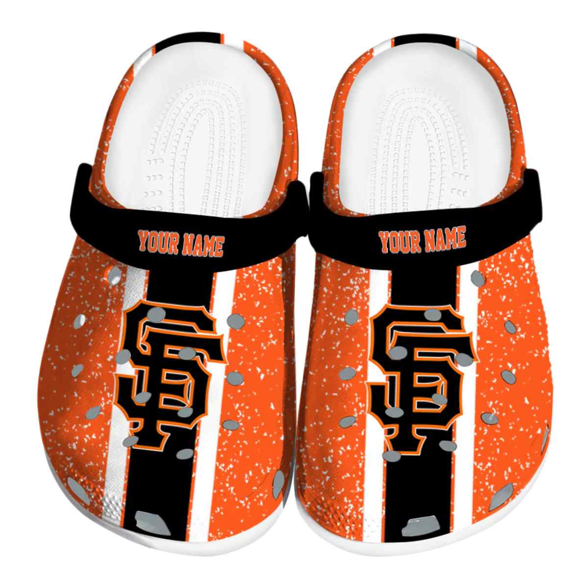footwearmerch san francisco giants mlb sport crocs crocband clogs shoes comfortable for men women and kids tuyta
