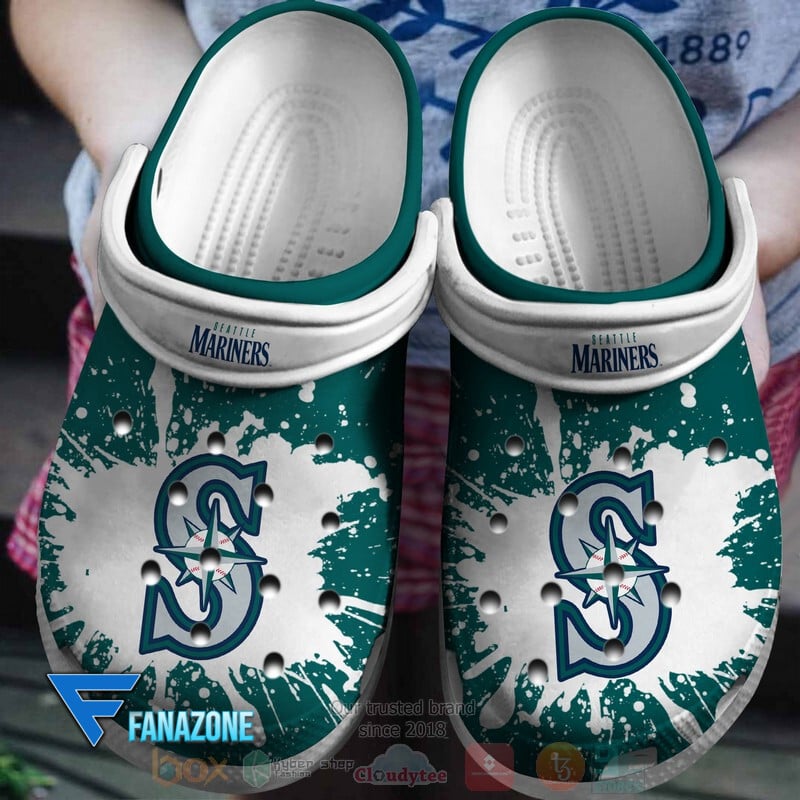 footwearmerch seattle mariners mlb sport crocs clogs crocband shoes comfortable for men women and kids ttlvi