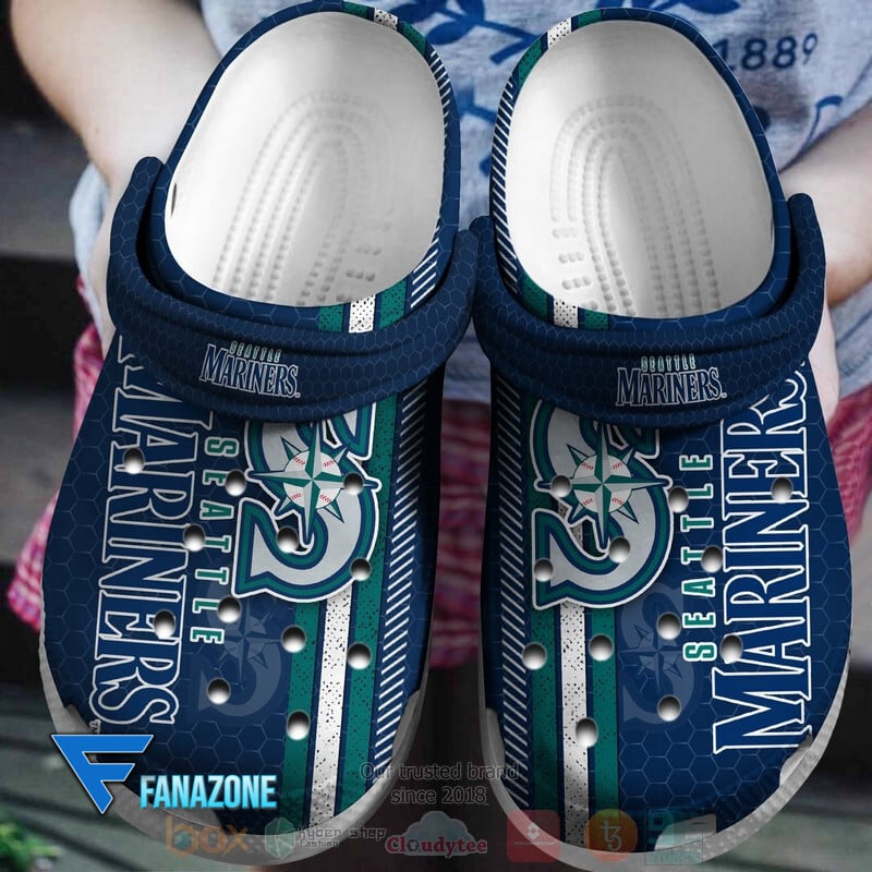 footwearmerch seattle mariners mlb sport crocs clogs crocband shoes comfortable for men women and kids x3rmt