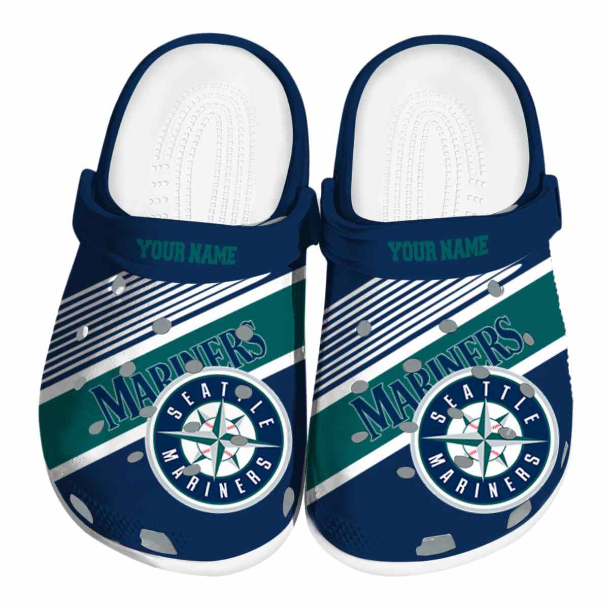 footwearmerch seattle mariners mlb sport crocs crocband clogs shoes comfortable for men women and kids 6i8pq