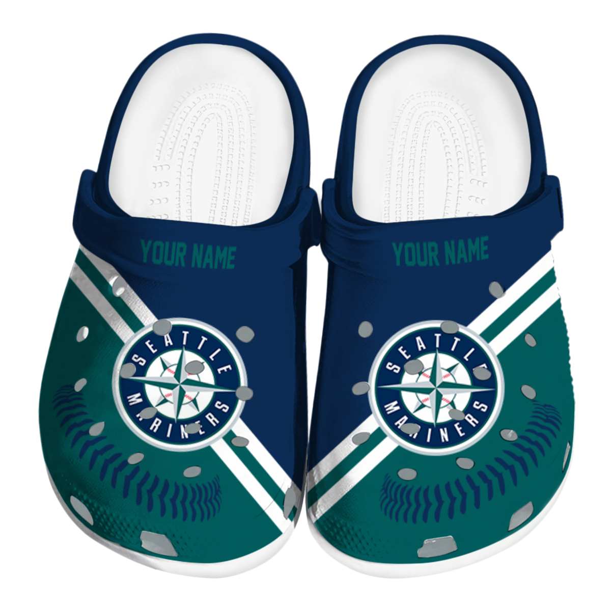footwearmerch seattle mariners mlb sport crocs crocband clogs shoes comfortable for men women and kids 6nrwp