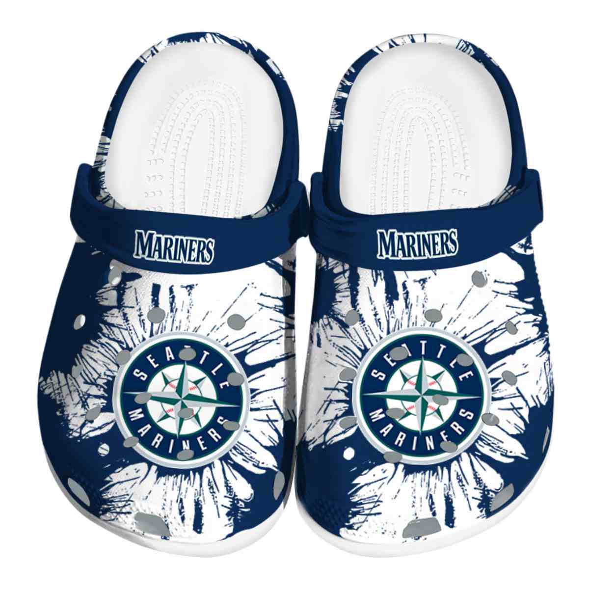 footwearmerch seattle mariners mlb sport crocs crocband clogs shoes comfortable for men women and kids kdquq