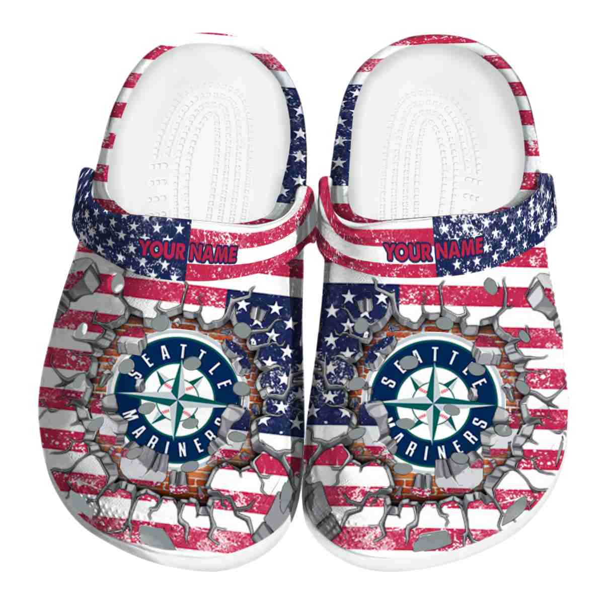 footwearmerch seattle mariners mlb sport crocs crocband clogs shoes comfortable for men women and kids puqqt