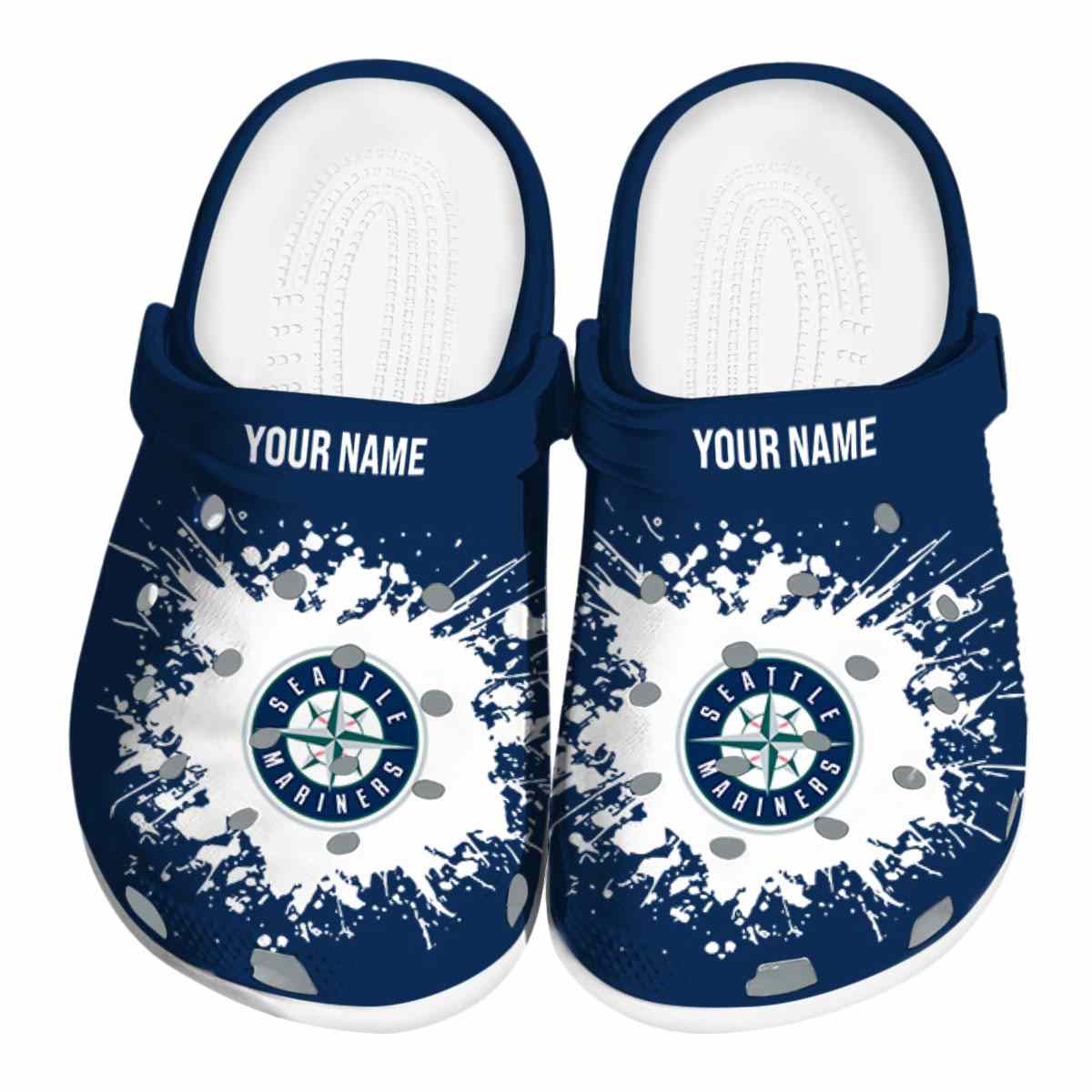footwearmerch seattle mariners mlb sport crocs crocband clogs shoes comfortable for men women and kids vckgr