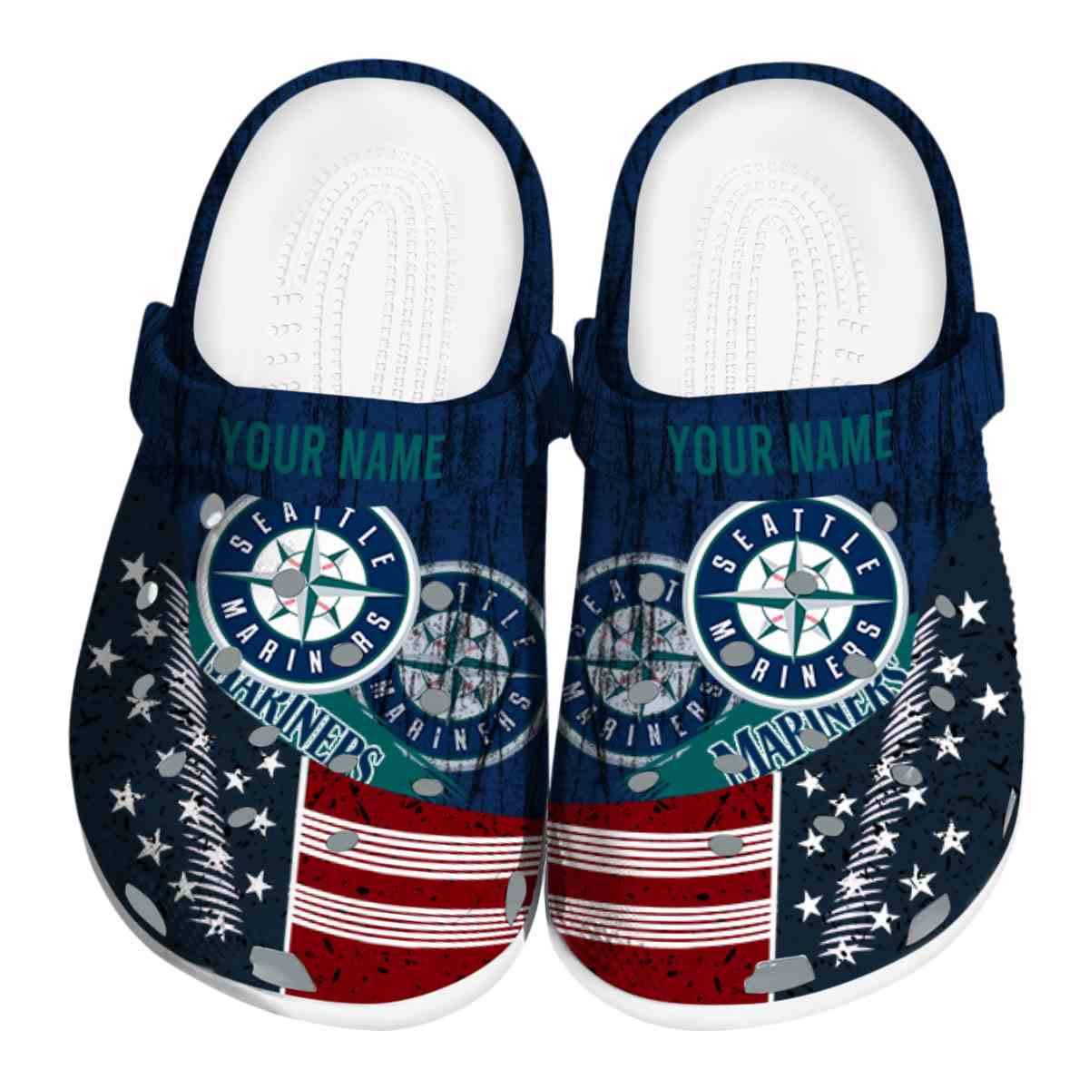 footwearmerch seattle mariners mlb sport crocs crocband clogs shoes comfortable for men women and kids ykg32