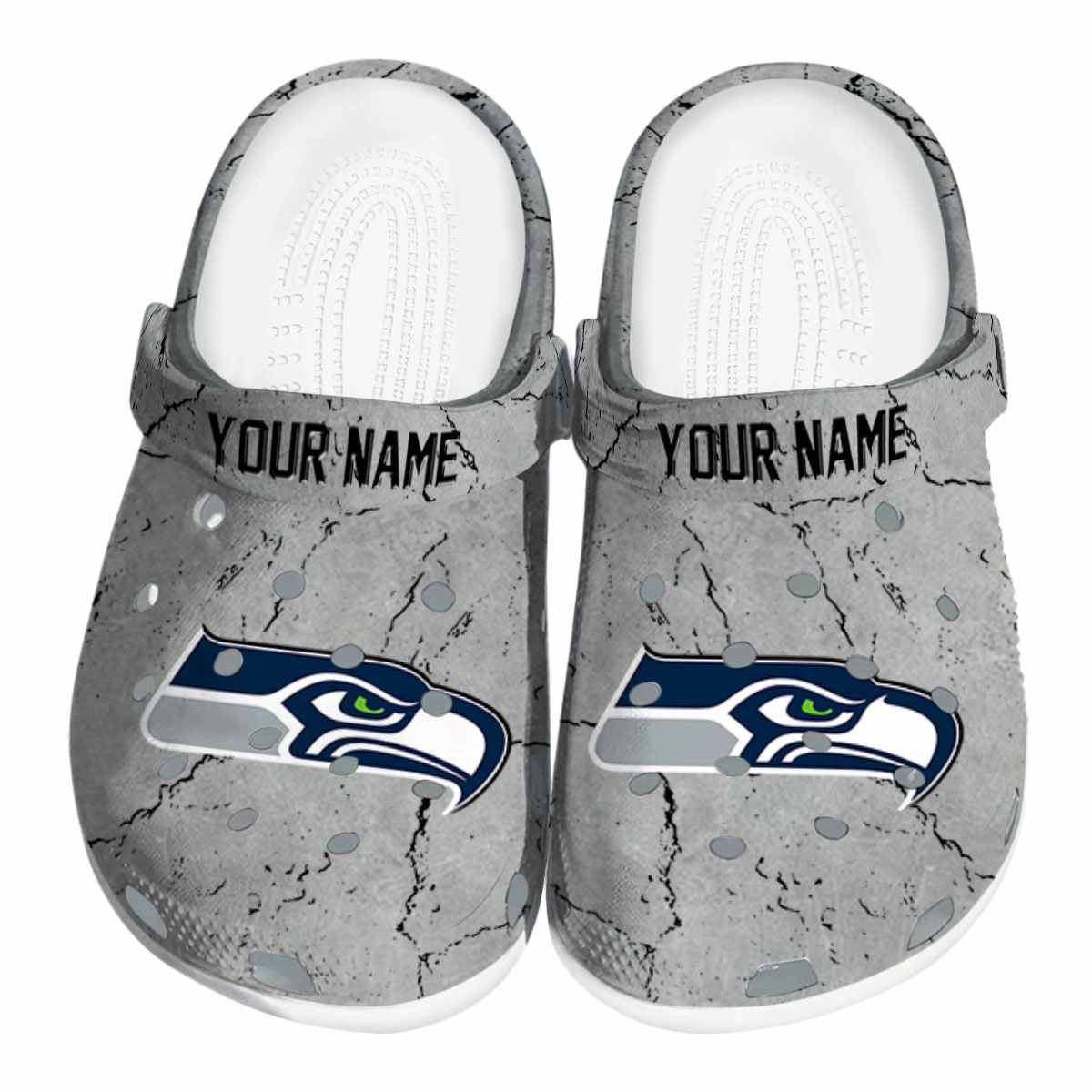 footwearmerch seattle seahawks nfl sport crocs crocband clogs shoes comfortable for men women and kids nea0q