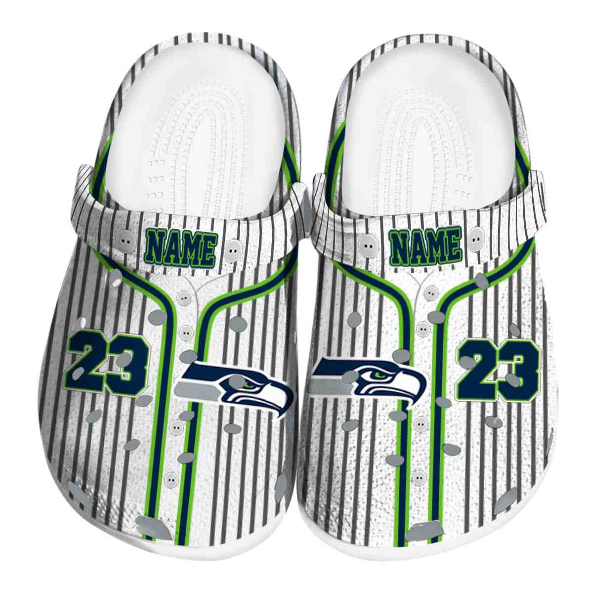 footwearmerch seattle seahawks nfl sport crocs crocband clogs shoes comfortable for men women and kids pt5nn