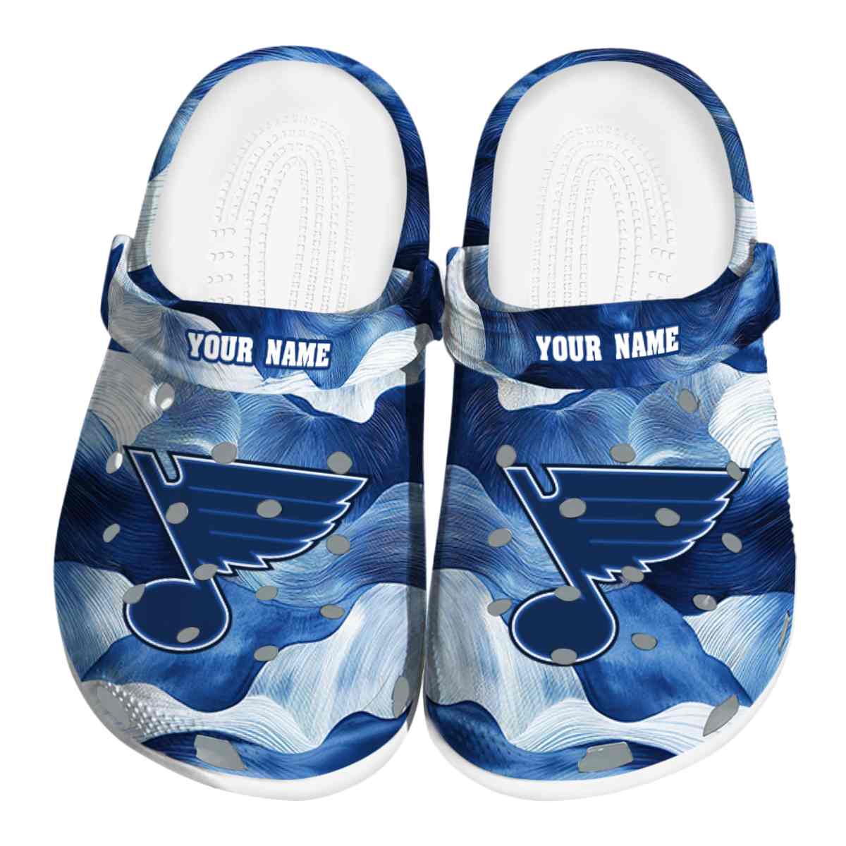 footwearmerch st louis blues nhl sport crocs crocband clogs shoes comfortable for men women and kids psvcn