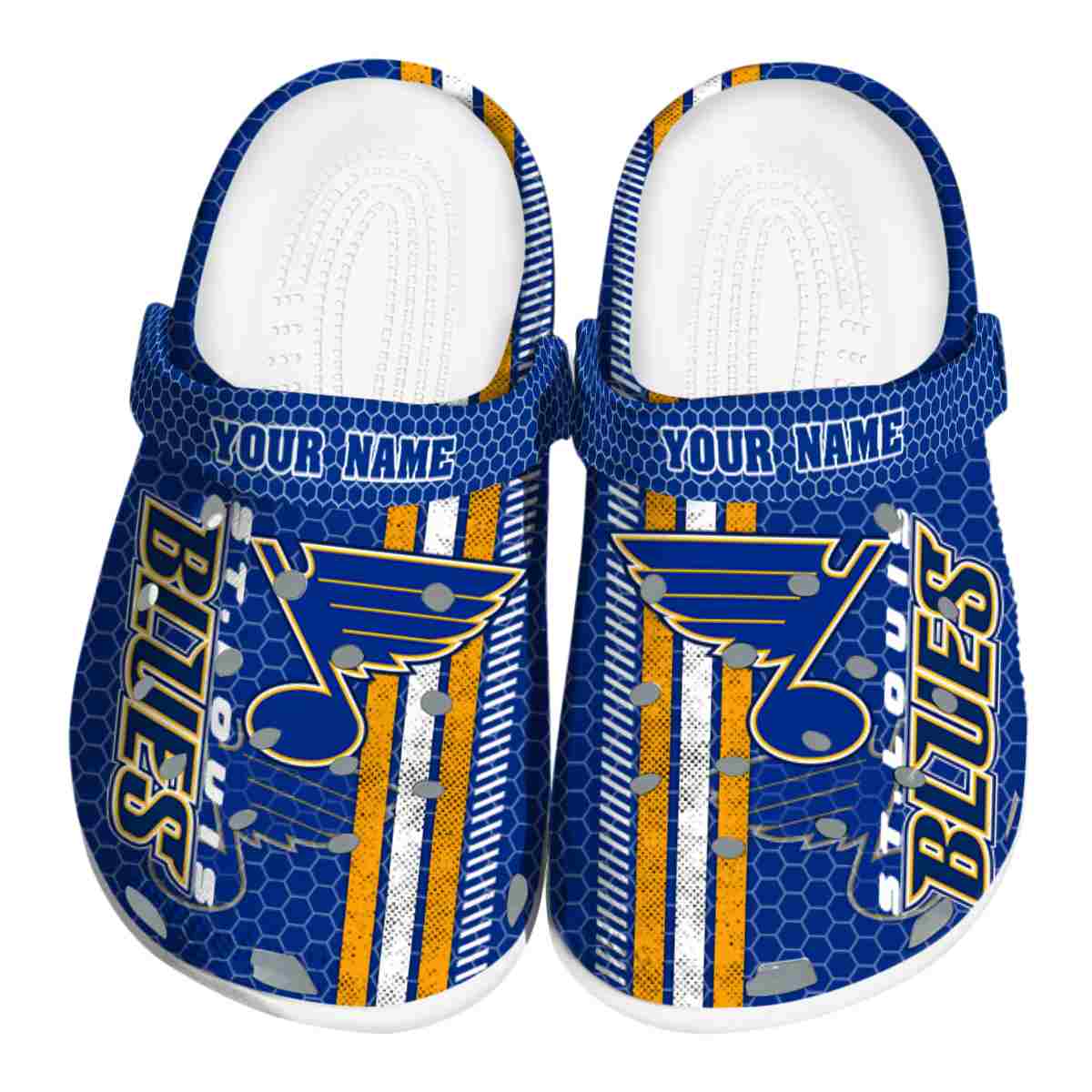 footwearmerch st louis blues nhl sport crocs crocband clogs shoes comfortable for men women and kids snptz