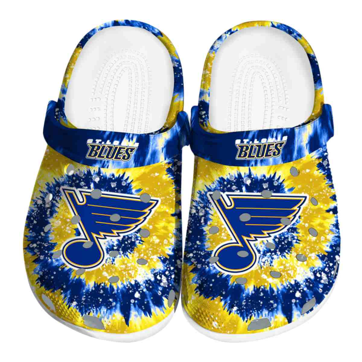 footwearmerch st louis blues nhl sport crocs crocband clogs shoes comfortable for men women and kids tkg4f