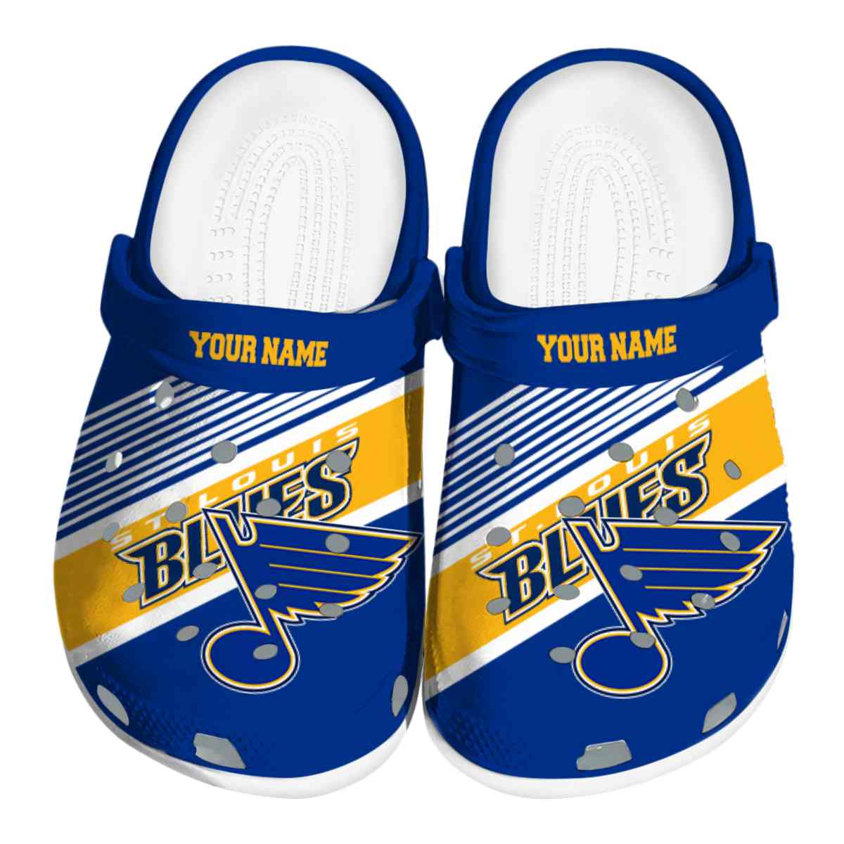 footwearmerch st louis blues nhl sport crocs crocband clogs shoes comfortable for men women and kids uhybh