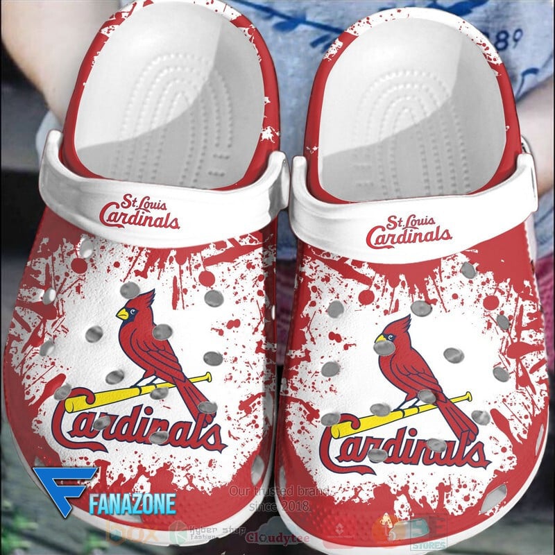 footwearmerch st louis cardinals mlb sport crocs clogs crocband shoes comfortable for men women and kids hxnqa