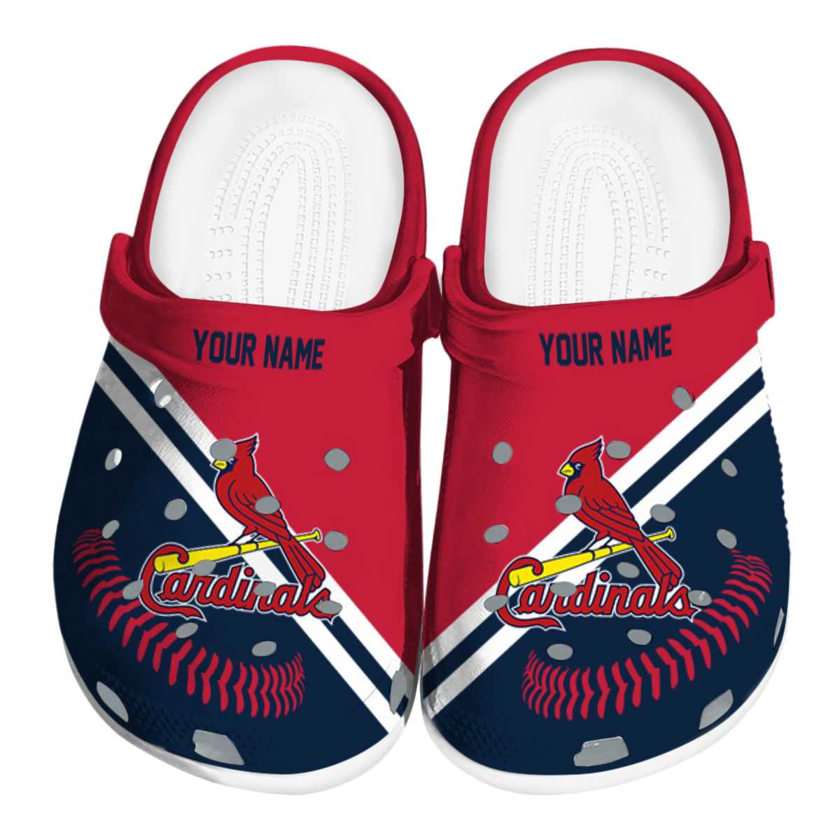 footwearmerch st louis cardinals mlb sport crocs crocband clogs shoes comfortable for men women and kids 9zat4