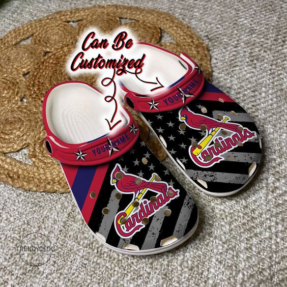 footwearmerch st louis cardinals mlb sport crocs crocband clogs shoes comfortable for men women and kids a9akc