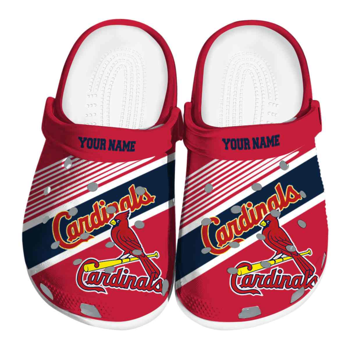 footwearmerch st louis cardinals mlb sport crocs crocband clogs shoes comfortable for men women and kids cbctd
