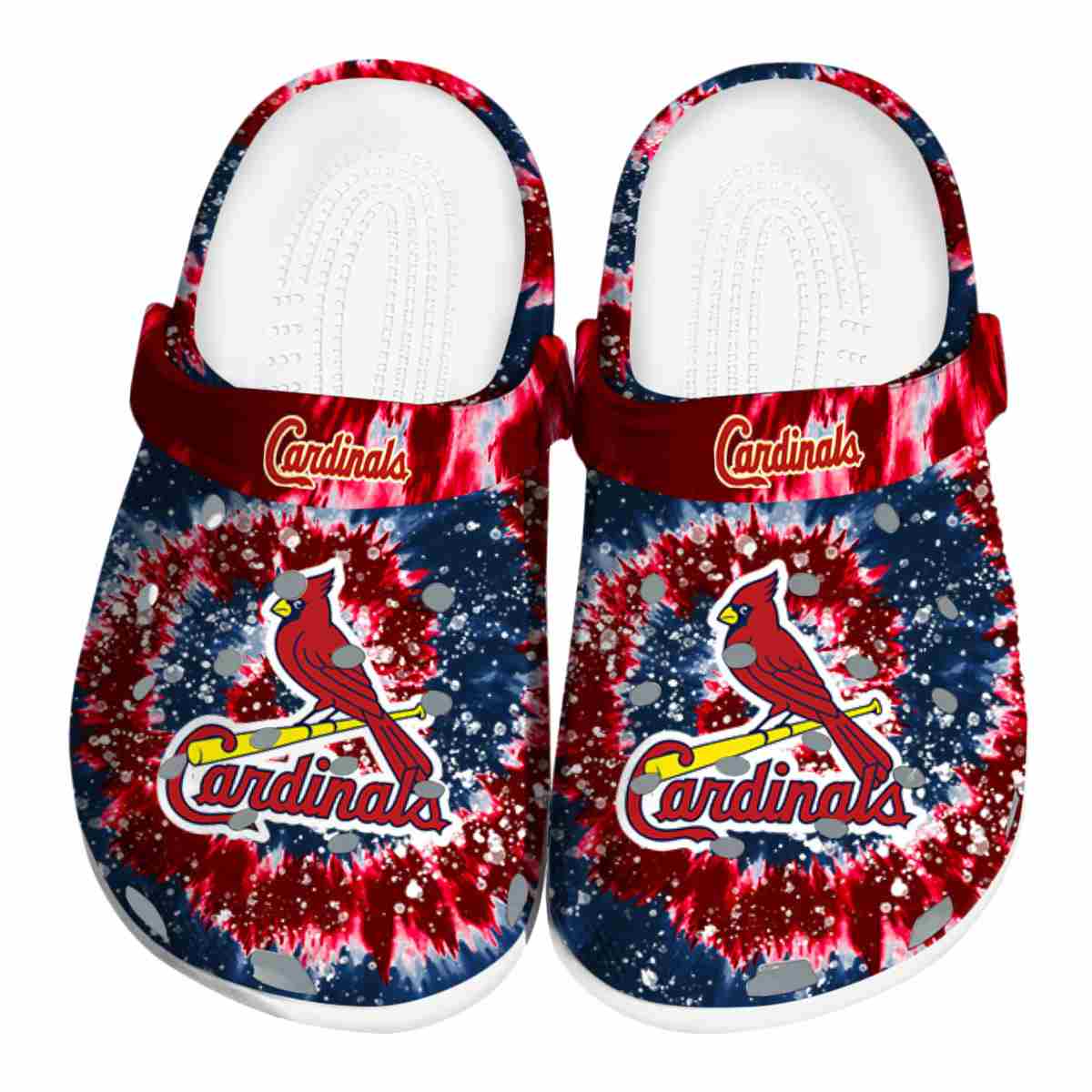 footwearmerch st louis cardinals mlb sport crocs crocband clogs shoes comfortable for men women and kids cq7fa