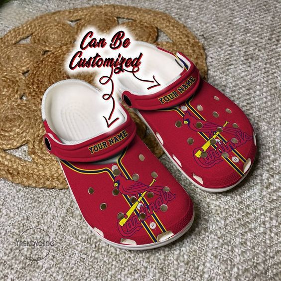 footwearmerch st louis cardinals mlb sport crocs crocband clogs shoes comfortable for men women and kids dmck7