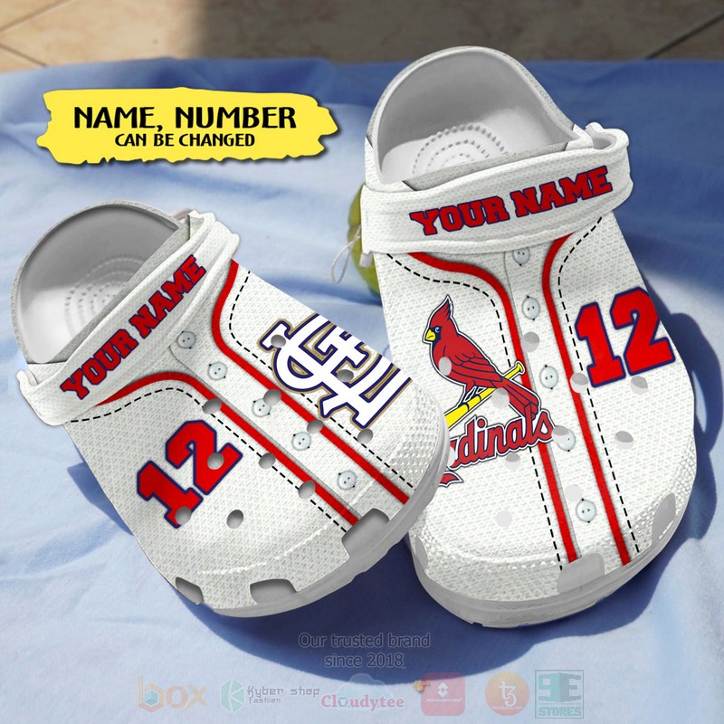 footwearmerch st louis cardinals mlb sport crocs crocband clogs shoes comfortable for men women and kids ls84h