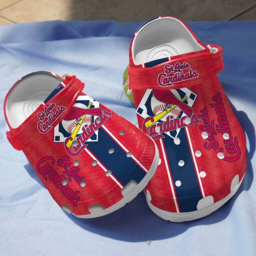 footwearmerch st louis cardinals mlb sport crocs crocband clogs shoes comfortable for men women and kids seetk