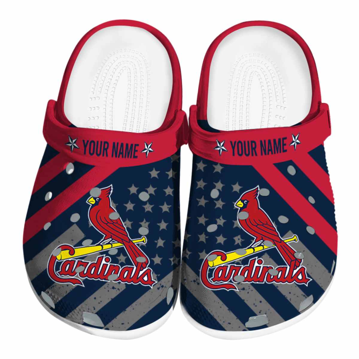 footwearmerch st louis cardinals mlb sport crocs crocband clogs shoes comfortable for men women and kids w9dqi