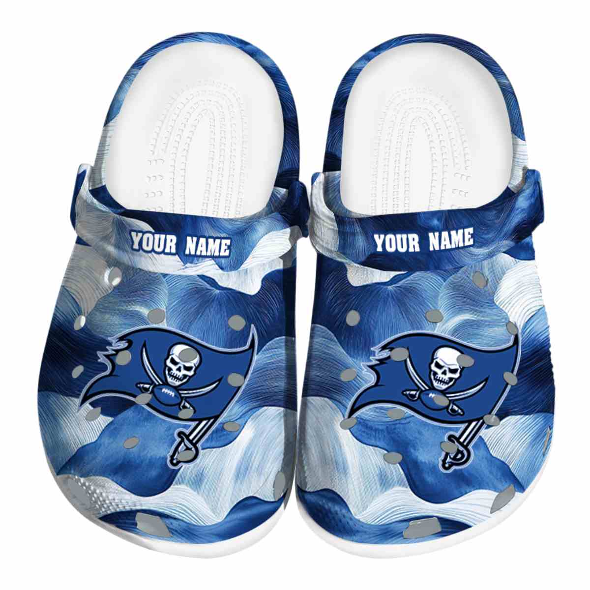 footwearmerch tampa bay buccaneers nfl sport crocs crocband clogs shoes comfortable for men women and kids 90ebf