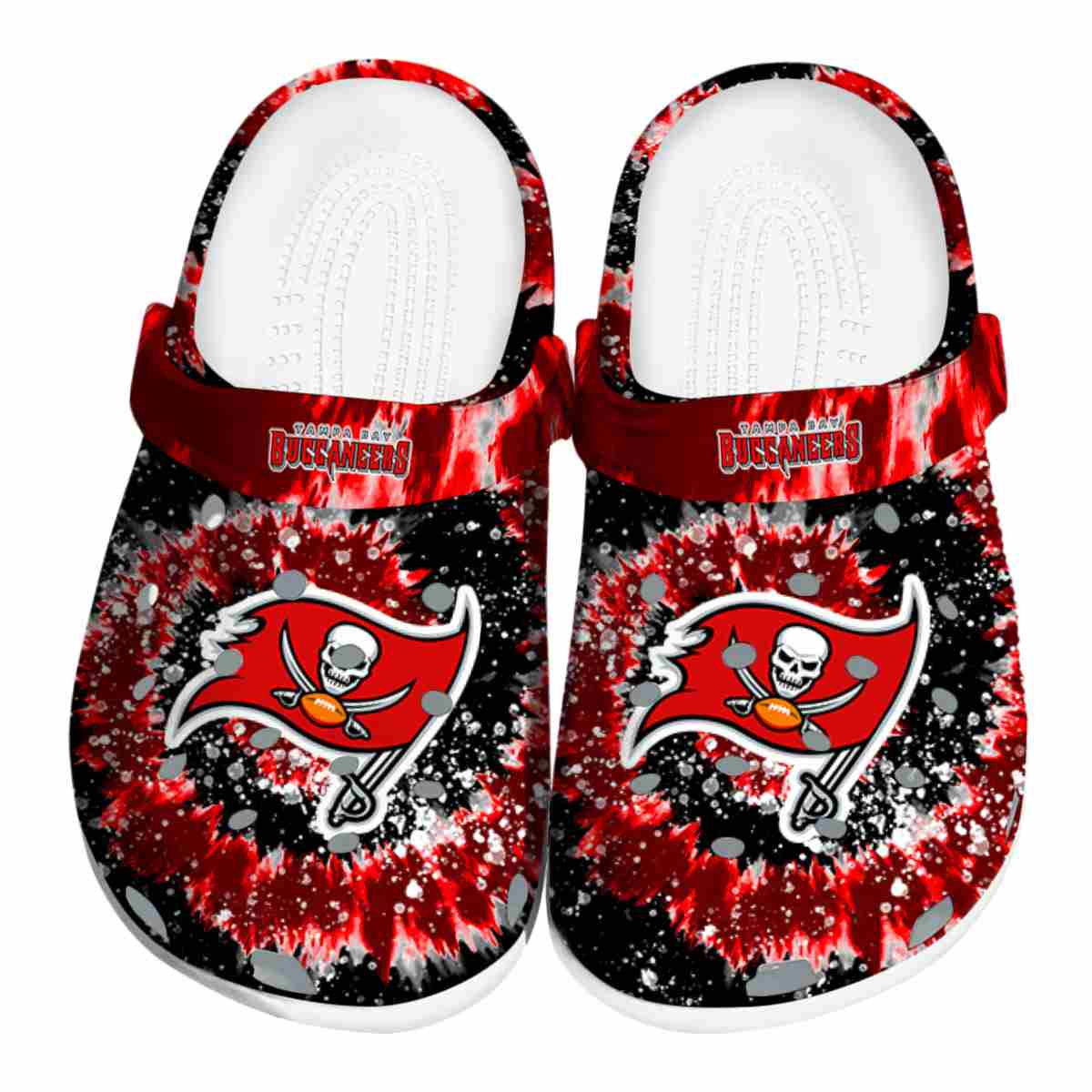 footwearmerch tampa bay buccaneers nfl sport crocs crocband clogs shoes comfortable for men women and kids cfqo2