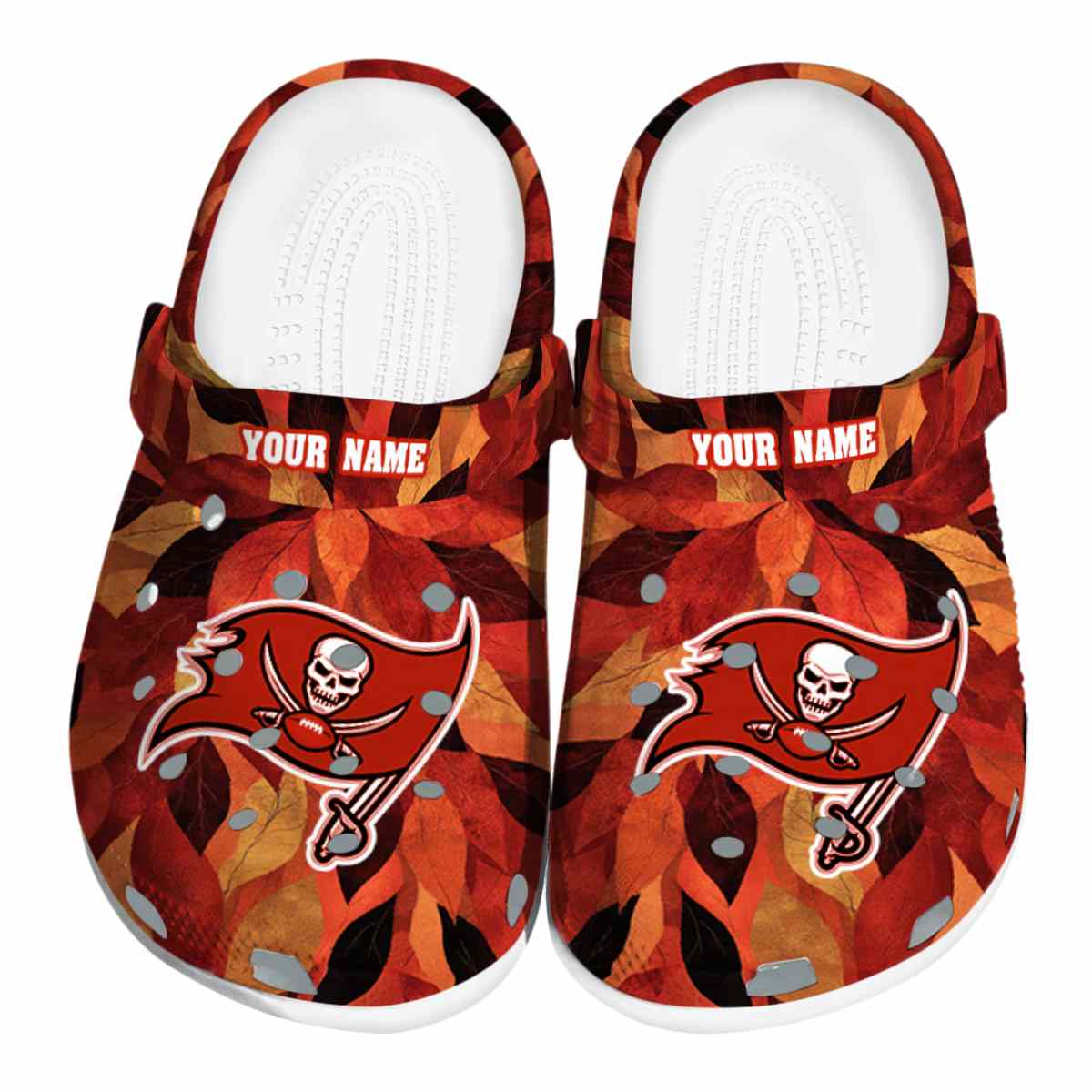 footwearmerch tampa bay buccaneers nfl sport crocs crocband clogs shoes comfortable for men women and kids idirn