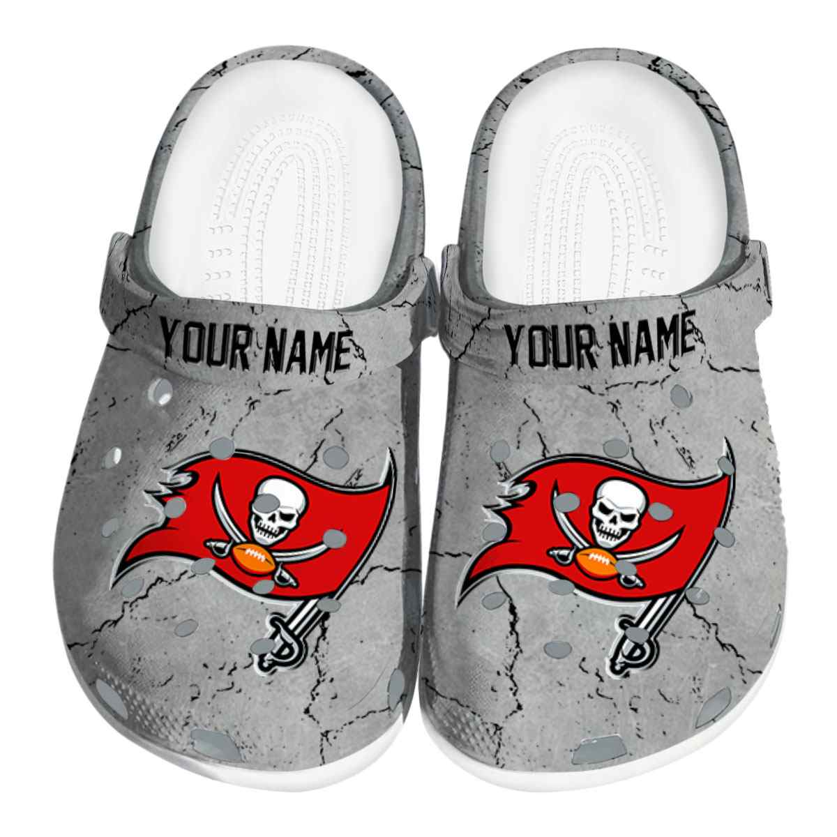 footwearmerch tampa bay buccaneers nfl sport crocs crocband clogs shoes comfortable for men women and kids ozcga